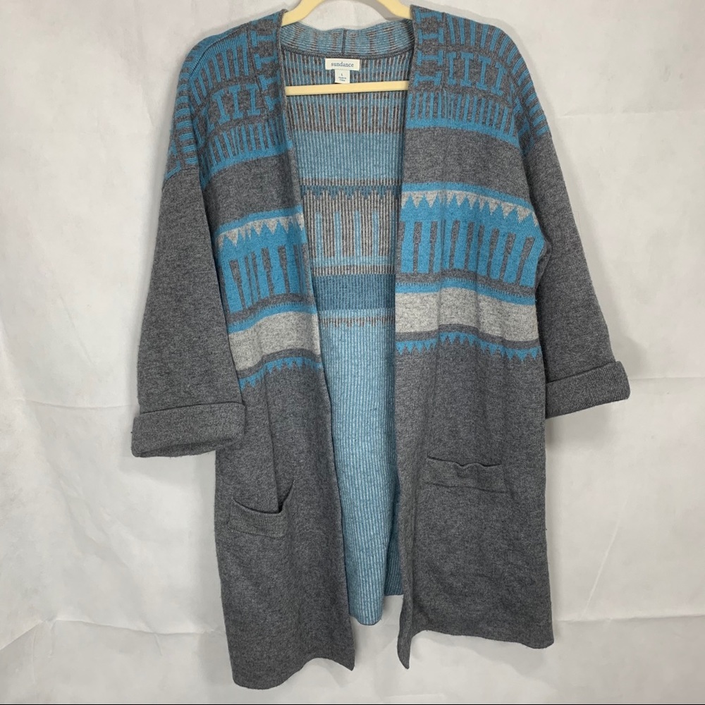 Sundance Quiet Isle Open Cardigan, Size Large